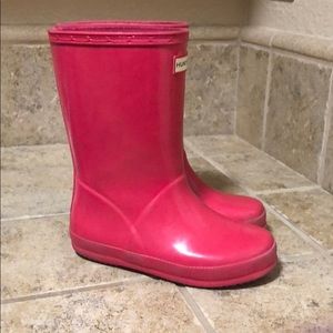 Hunter rain boots